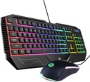 HP Gaming Combo GK1100, Teclado iluminado + Mouse