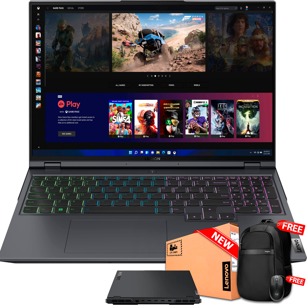 Lenovo LEGION PRO 5 16ARX8 16&quot; (2560x1600) 165Hz Ryzen™ 7 7745HX 1TB SSD 16GB W11 RTX 4070 8GB ONYX GRAY RGB Bcklt