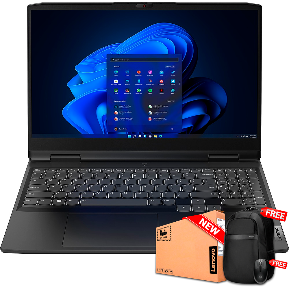 Lenovo 3 15ARH7 15.6&quot; FHD 120Hz IPS Ryzen™ 5 7535HS 512GB SSD 8GB W11 GREY RTX 2050 4GB