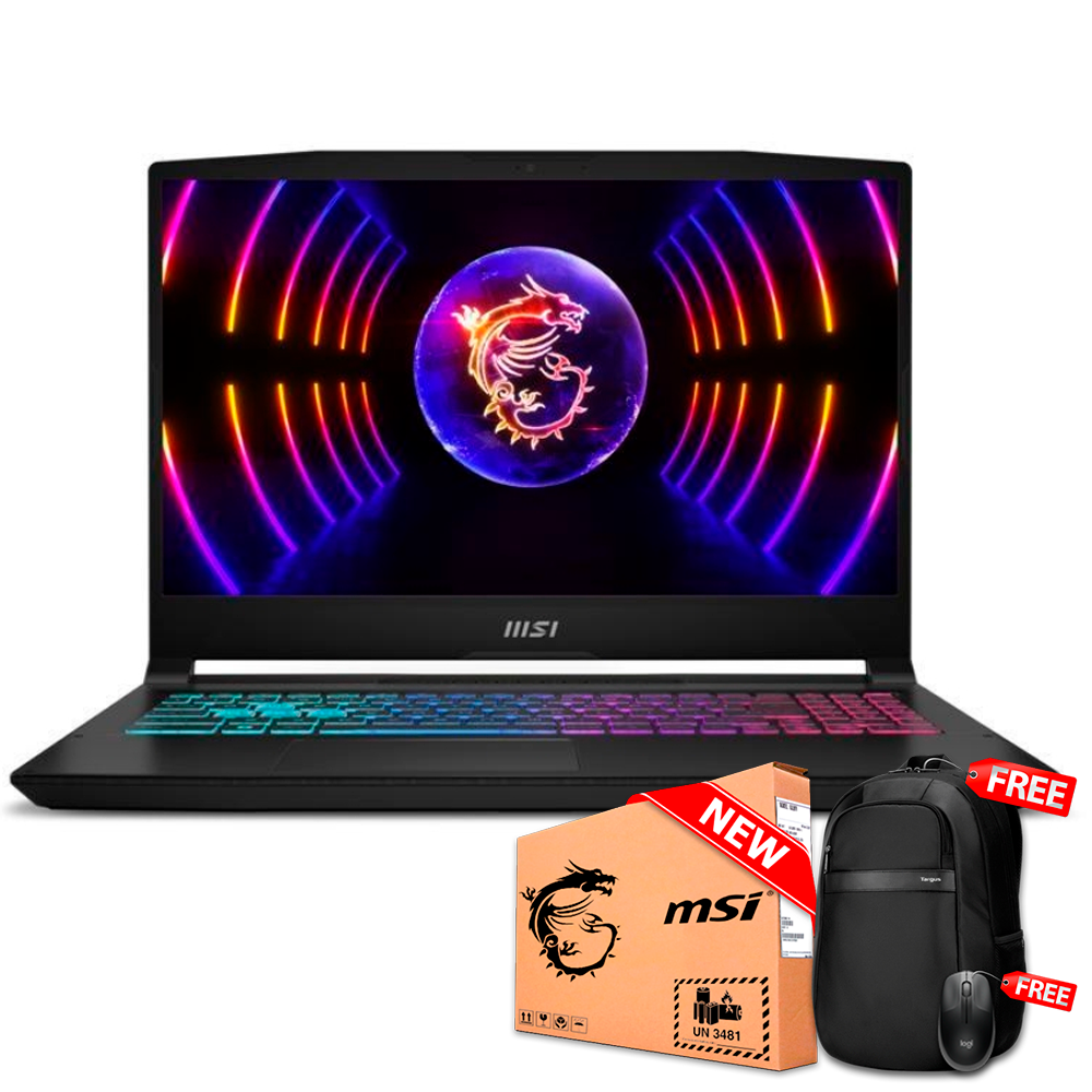 MSI KATANA 15 15.6&quot; FHD 144Hz IPS Core™ i7-13620H 1TB SSD 16GB W11 RTX 4060 8GB BLACK RGB Bcklt