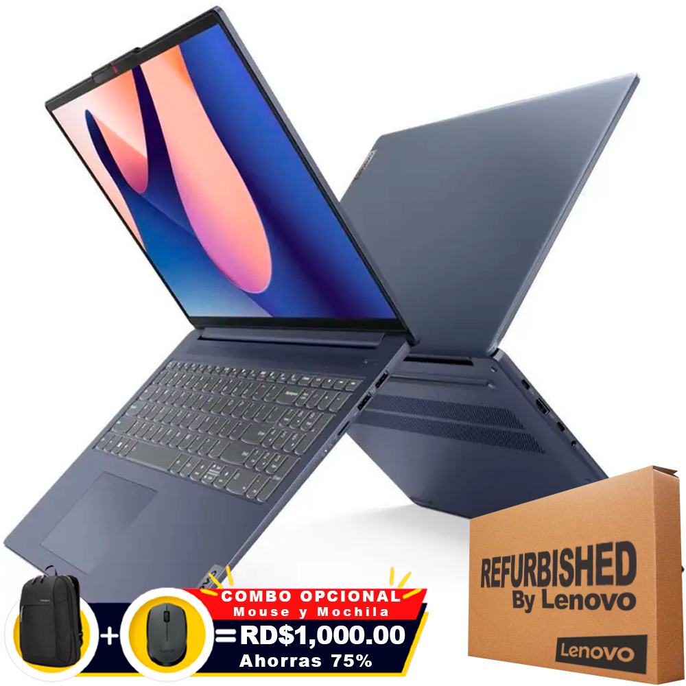 ❞𝐑𝐞𝐟𝐮𝐫𝐛𝐢𝐬𝐡𝐞𝐝❞ Lenovo SLIM 5 16IRL8 16&quot; FHD Touch IPS Core™ i7-1355U 512GB SSD 16GB W11 BLUE Bcklt