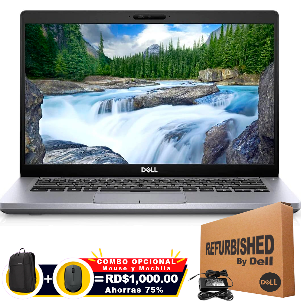 ❞𝐑𝐞𝐟𝐮𝐫𝐛𝐢𝐬𝐡𝐞𝐝❞ Dell Latitude 5410 14&quot; FHD Core™ i5-10310U 512GB SSD 16GB W10 Pro Bcklt SILVER