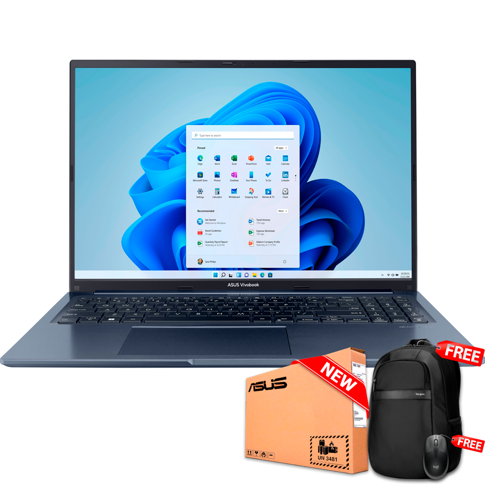 Asus Vivobook F1502ZA-OS56 15.6&quot; FHD Core™ i5-1240P 256GB SSD 16GB W11 BLUE Bcklt