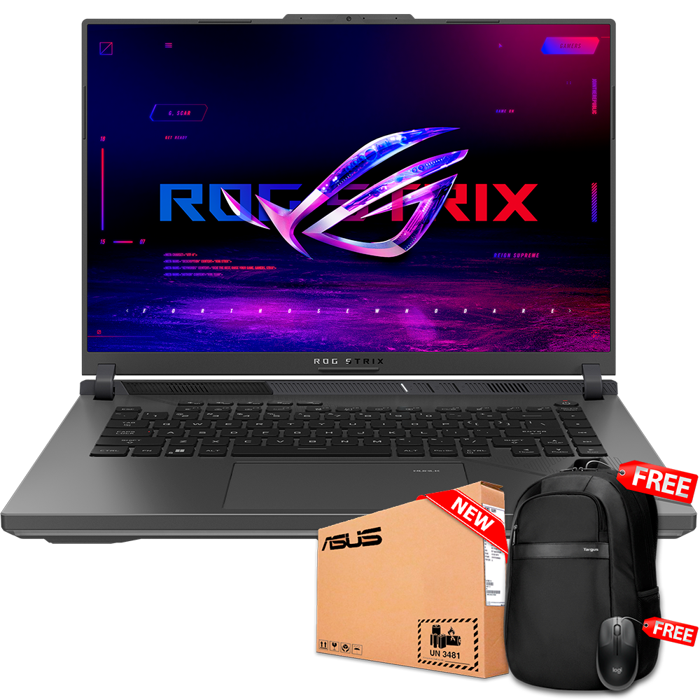 Asus ROG Strix G16 16&quot; WQXGA (2560 x 1600) 240Hz/3ms Core™ i9-13980HX 1TB SSD 16GB GeForce RTX™ 4070 W11