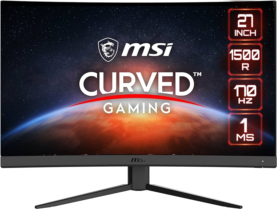 MSI G27C4S2 GAMING 27&quot; FHD VA 170Hz 1ms Nvidia G-Sync Curvo