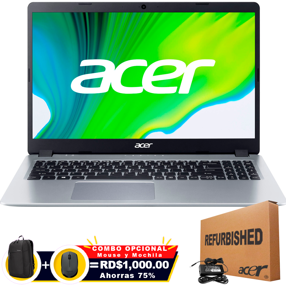 ❞𝐑𝐞𝐟𝐮𝐫𝐛𝐢𝐬𝐡𝐞𝐝❞ Acer Aspire A515-43-R6DE 15.6&quot; FHD Ryzen™ 7 3700U 512GB SSD 8GB W10 SILVER