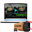 ❞𝐑𝐞𝐟𝐮𝐫𝐛𝐢𝐬𝐡𝐞𝐝❞ MSI SWORD 15 A12UC 15.6&quot; FHD 144Hz Core™ i5-12450H 512GB SSD 8GB W11 NVIDIA® RTX 3050 4GB WHITE Bcklt