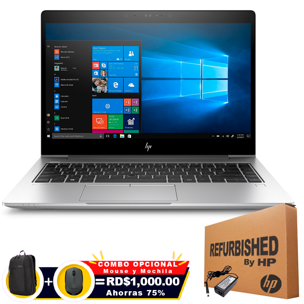 ❞𝐑𝐞𝐟𝐮𝐫𝐛𝐢𝐬𝐡𝐞𝐝❞ HP EliteBook 755 G5 15.6&quot; FHD Ryzen™ 5 PRO 2500U 256GB SSD 16GB W10 Pro SILVER