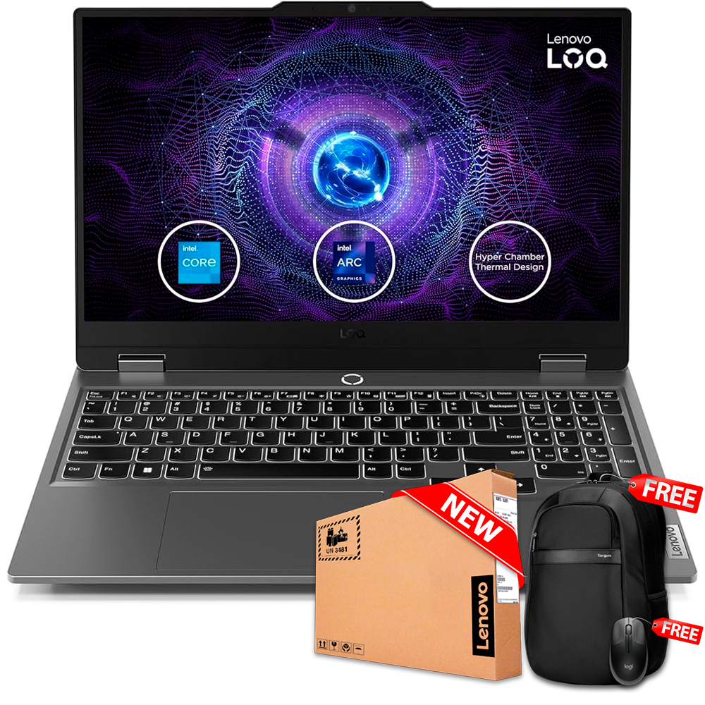 Lenovo LOQ 15IAX9I 15.6&quot; FHD 144Hz Core™ i5-12450HX 512GB SSD 16GB W11 RTX 3050 6GB LUNA GRAY Bcklt