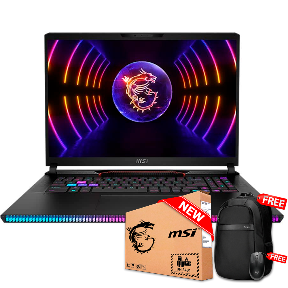 MSI RAIDER GE78HX 13VG 16&quot; (2560x1600) 240Hz IPS Core™ i7-13700HX 1TB+512GB SSD 16GB W11 Pro NVIDIA® RTX 4070 8GB BLACK Bcklt