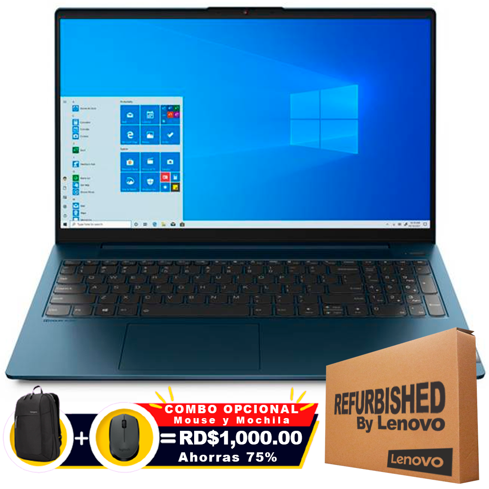 ❞𝐑𝐞𝐟𝐮𝐫𝐛𝐢𝐬𝐡𝐞𝐝❞ Lenovo 3 15IAU7 15.6&quot; FHD Touch Core™ i5-1235U 512GB SSD 12GB W11 BLUE