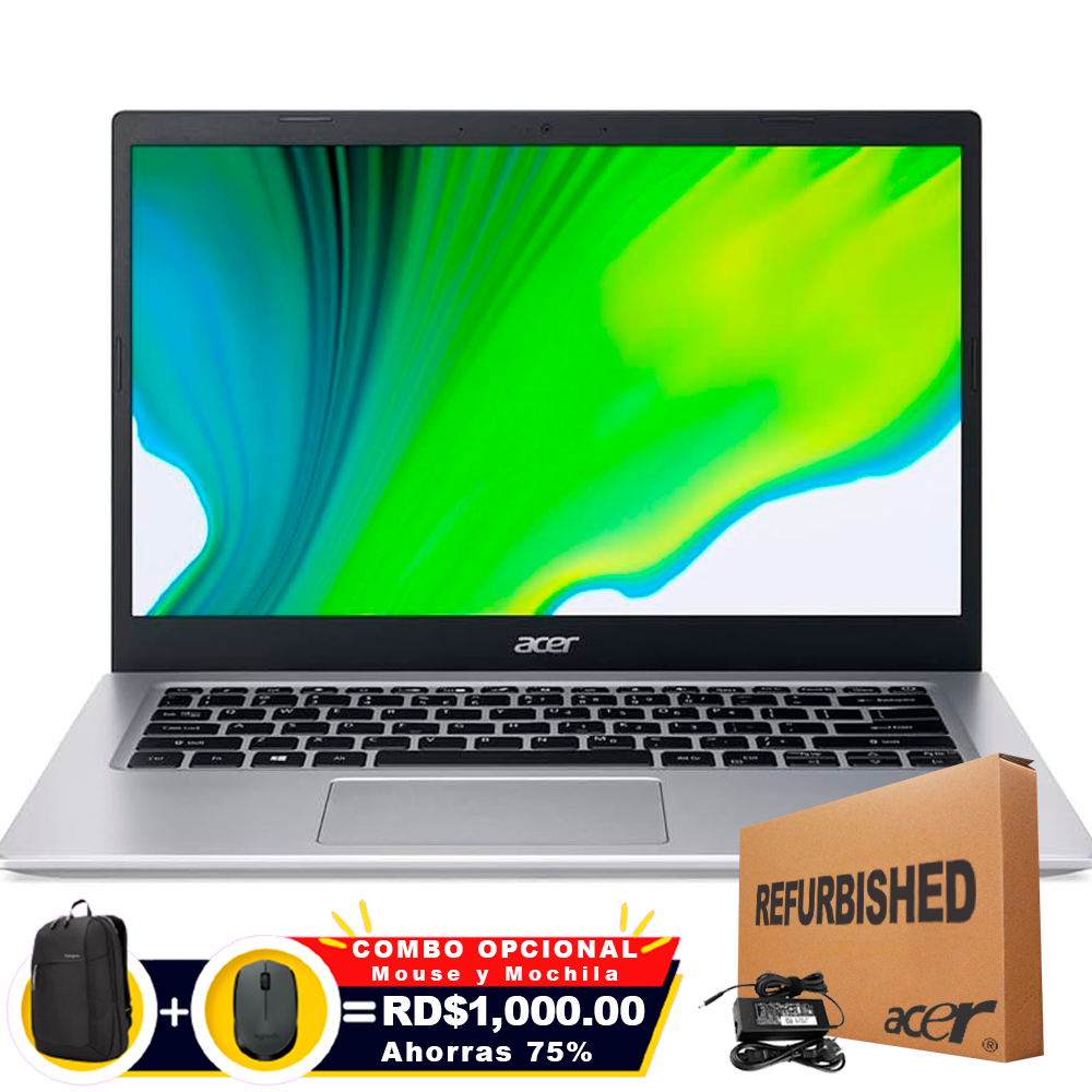 ❞𝐑𝐞𝐟𝐮𝐫𝐛𝐢𝐬𝐡𝐞𝐝❞ Acer Aspire A514-54-501Z 14&quot; FHD IPS Core™ i5-1135G7 256GB SSD 8GB W11 GOLD