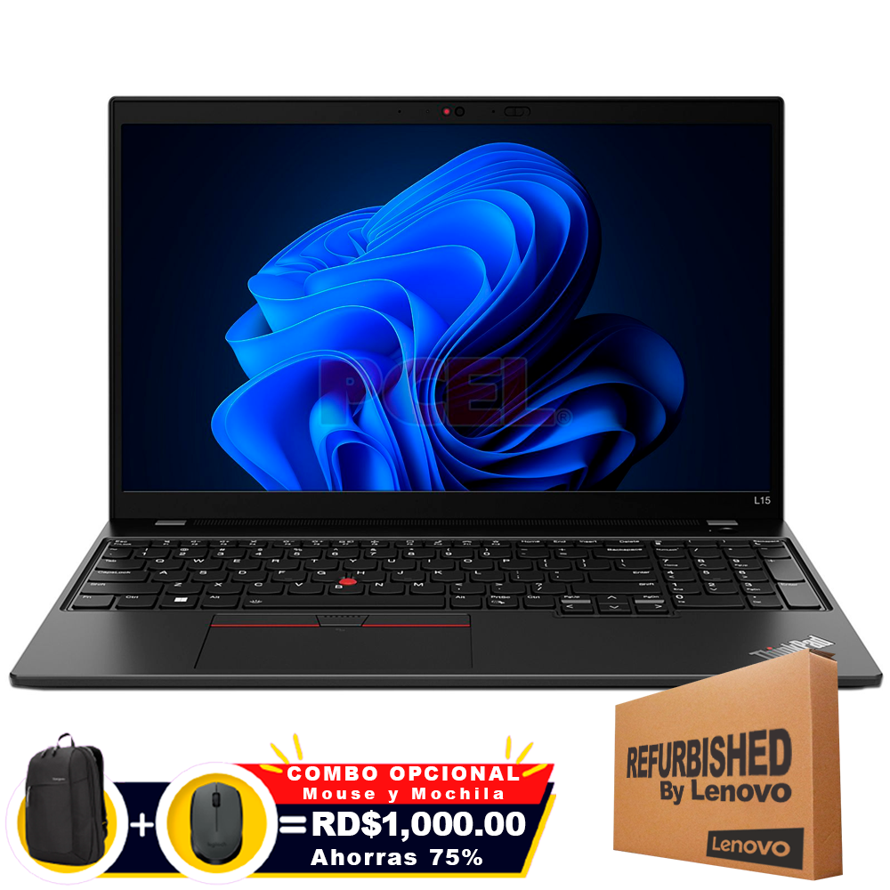 ❞𝐑𝐞𝐟𝐮𝐫𝐛𝐢𝐬𝐡𝐞𝐝❞ Lenovo ThinkPad L15 15.6&quot; FHD Ryzen™ 5 PRO 4650U 256GB 16GB W10 BLACK