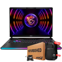 ❞𝐑𝐞𝐟𝐮𝐫𝐛𝐢𝐬𝐡𝐞𝐝❞ MSI RAIDER GE68HX 16&quot; (1920x1200) 144Hz IPS Core™ i9-13950HX 1TB SSD 32GB W11 RTX 4060 8GB BLACK Bcklt