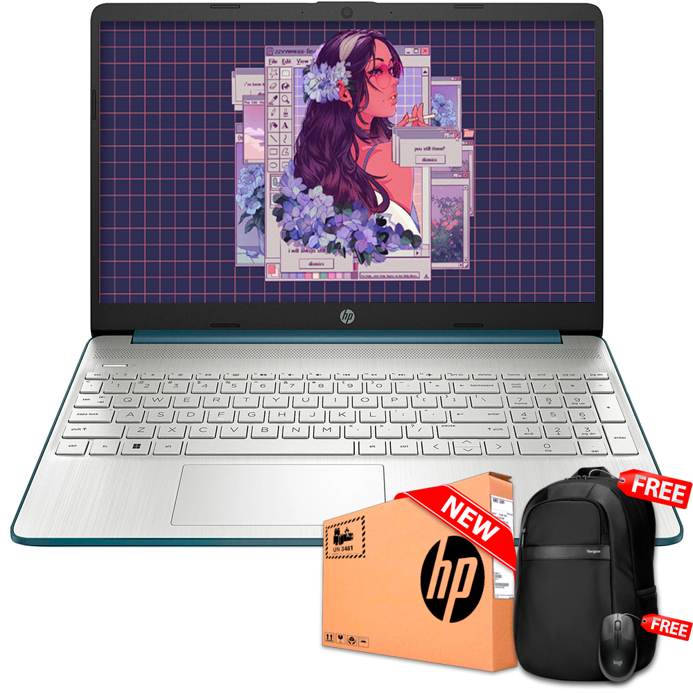HP 15-DY5885 15.6&quot; FHD Core™ i5-1235U 256GB SSD 8GB W11 SPRUCE BLUE