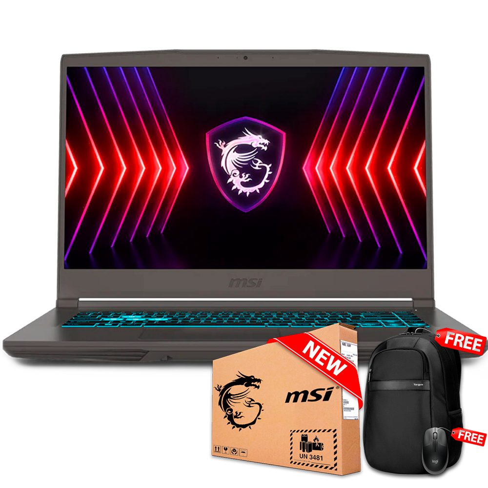 MSI THIN 15 B13UC-1000 15.6&quot; FHD 144Hz IPS Core™ i5-13420H 512GB 16GB NVIDIA® RTX 3050 4GB W11