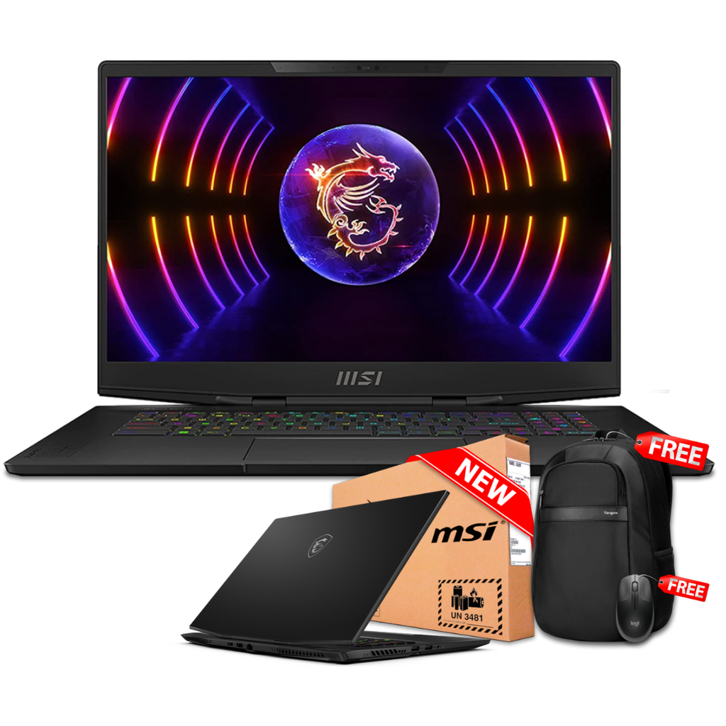 MSI STEALTH 17 STUDIO A13VG 17.3&quot; (2560x1440) 240Hz Core™ i9-13900H 1TB SSD 16GB W11 Pro NVIDIA® RTX 4070 8GB BLACK Bcklt