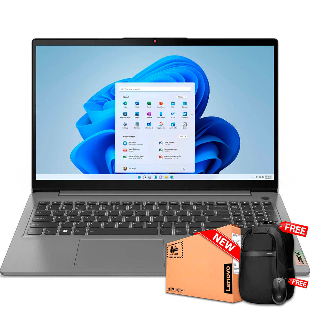 Lenovo 3 15IAU7 15.6&quot; FHD Touch Core™ i7-1255U 512GB SSD 16GB W11 GREY Bcklt