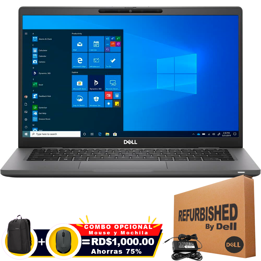 ❞𝐑𝐞𝐟𝐮𝐫𝐛𝐢𝐬𝐡𝐞𝐝❞ Dell Latitude 7320 13.3&quot; FHD Core™ i5-1145G7 256GB SSD 16GB W11 Pro BLACK