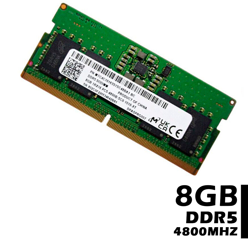 Memoria Lenovo Para Laptop 8GB DDR5 4800Mhz