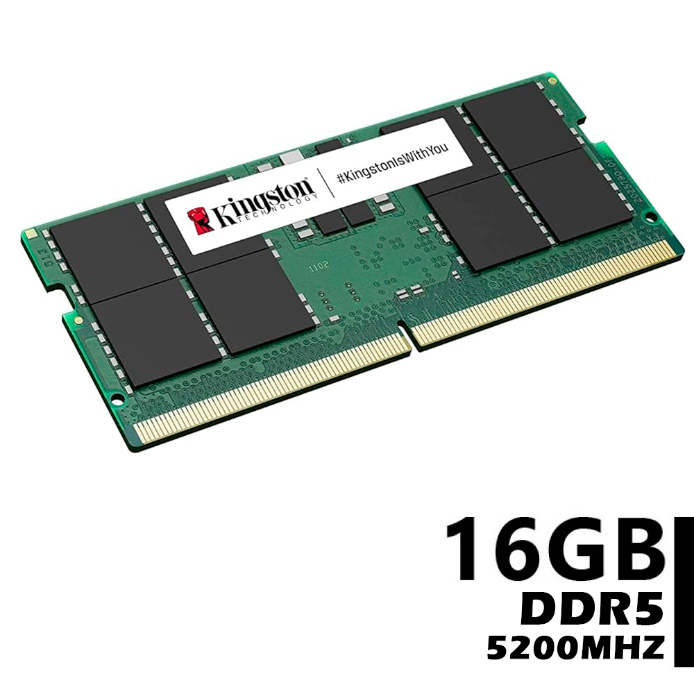 Memoria Kingston Para Laptop 16GB DDR5 5200Mhz