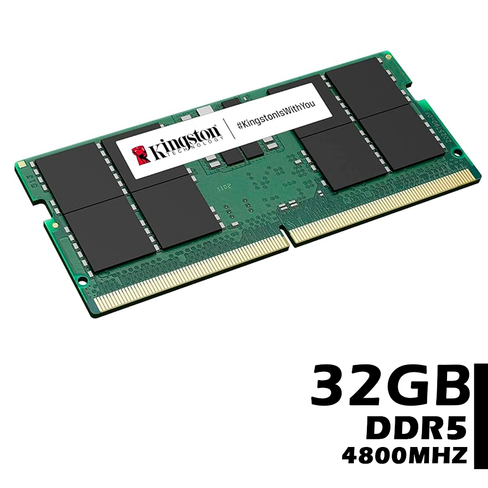 Memoria Kingston Para Laptop 32GB DDR5 4800Mhz