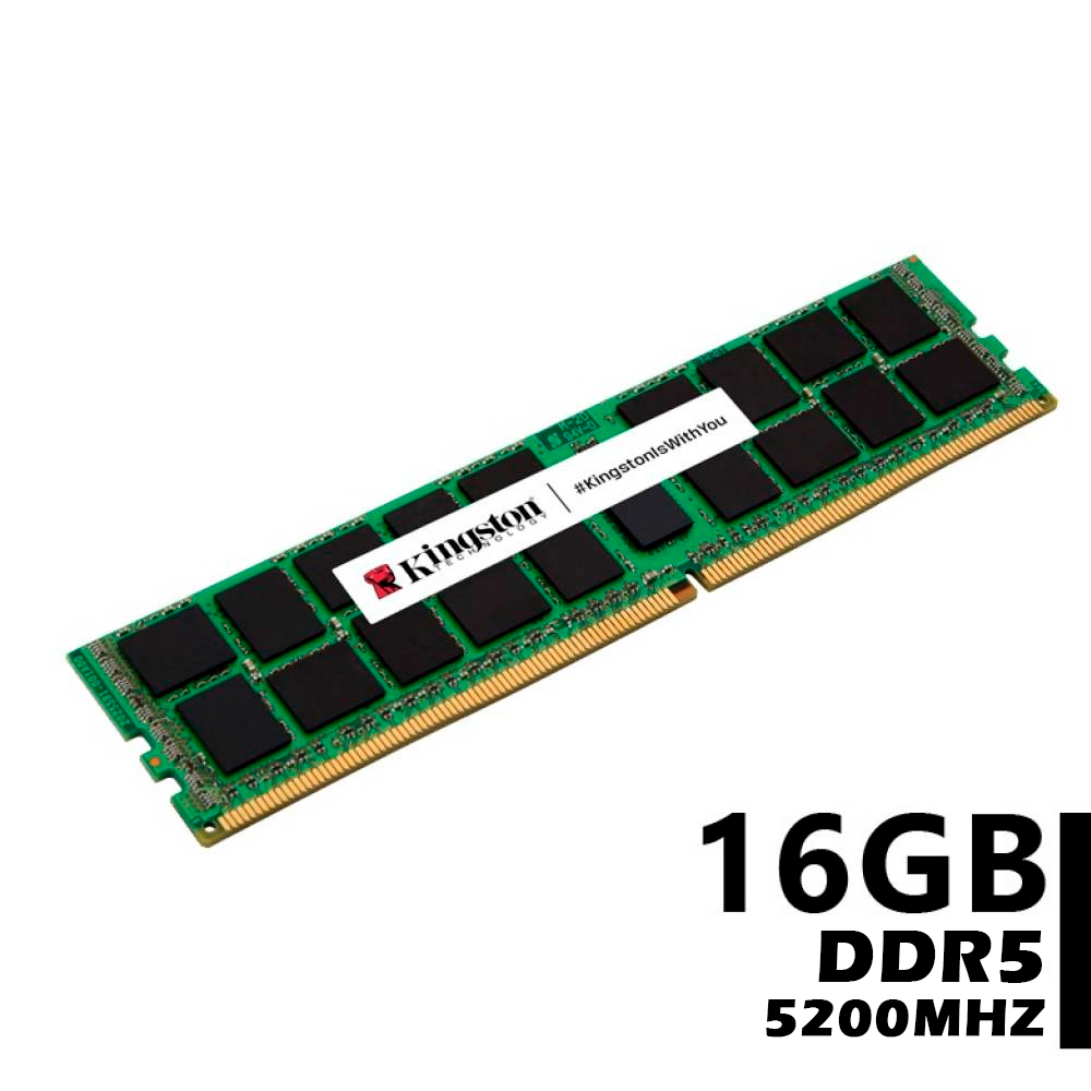 Memoria kingston Para Desktop 16GB DDR5 5200Mhz