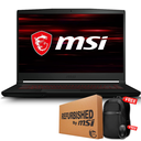 ❞𝐑𝐞𝐟𝐮𝐫𝐛𝐢𝐬𝐡𝐞𝐝❞ MSI GF63 THIN 15.6'' FHD Core i7-9750H 512GB SSD 8GB GTX 1650Ti 4GB