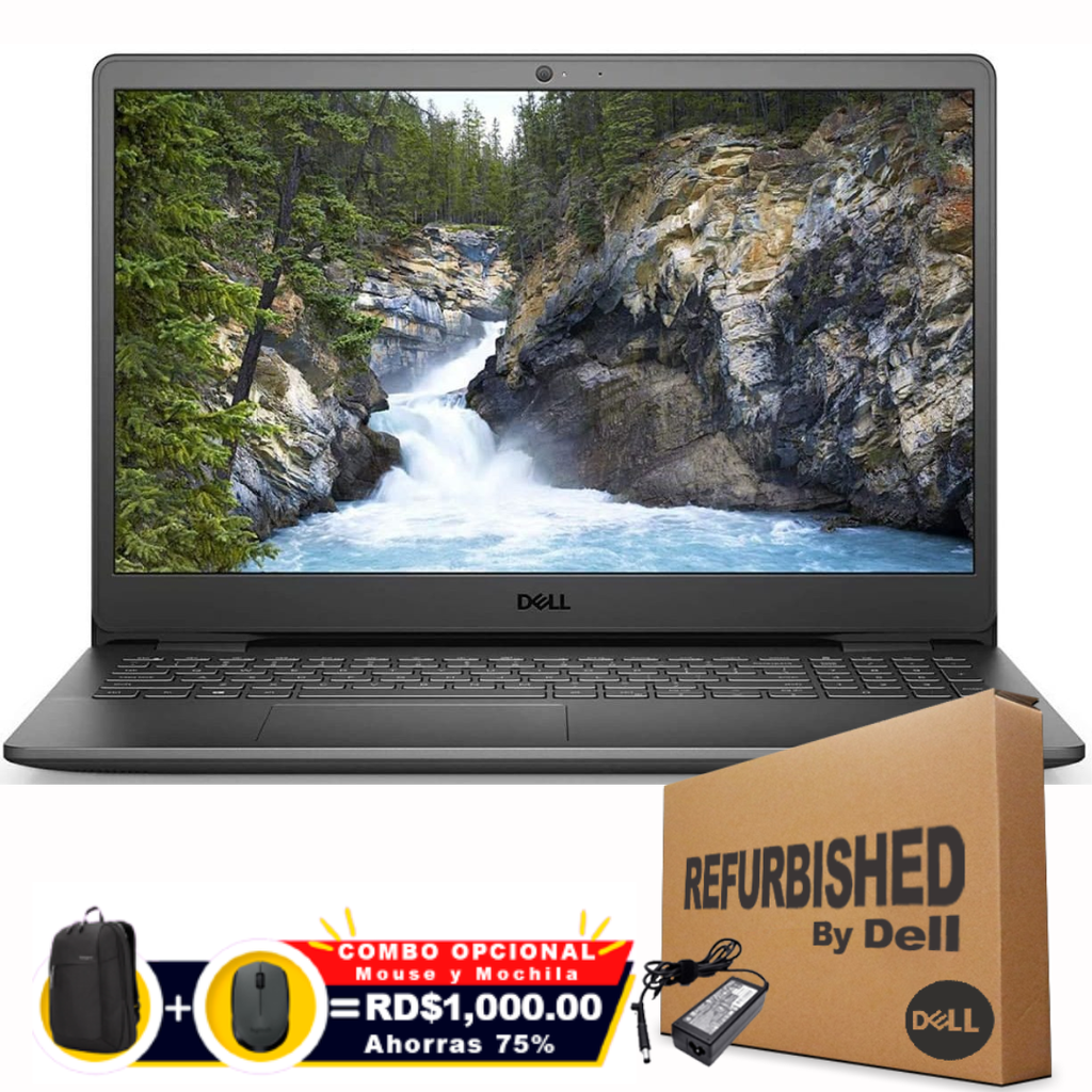 ❞𝐑𝐞𝐟𝐮𝐫𝐛𝐢𝐬𝐡𝐞𝐝❞ Dell Inspiron 3501-5075BLK 15.6&quot; Core™ i5-1135G7 256GB SSD 12GB W10 S BLACK