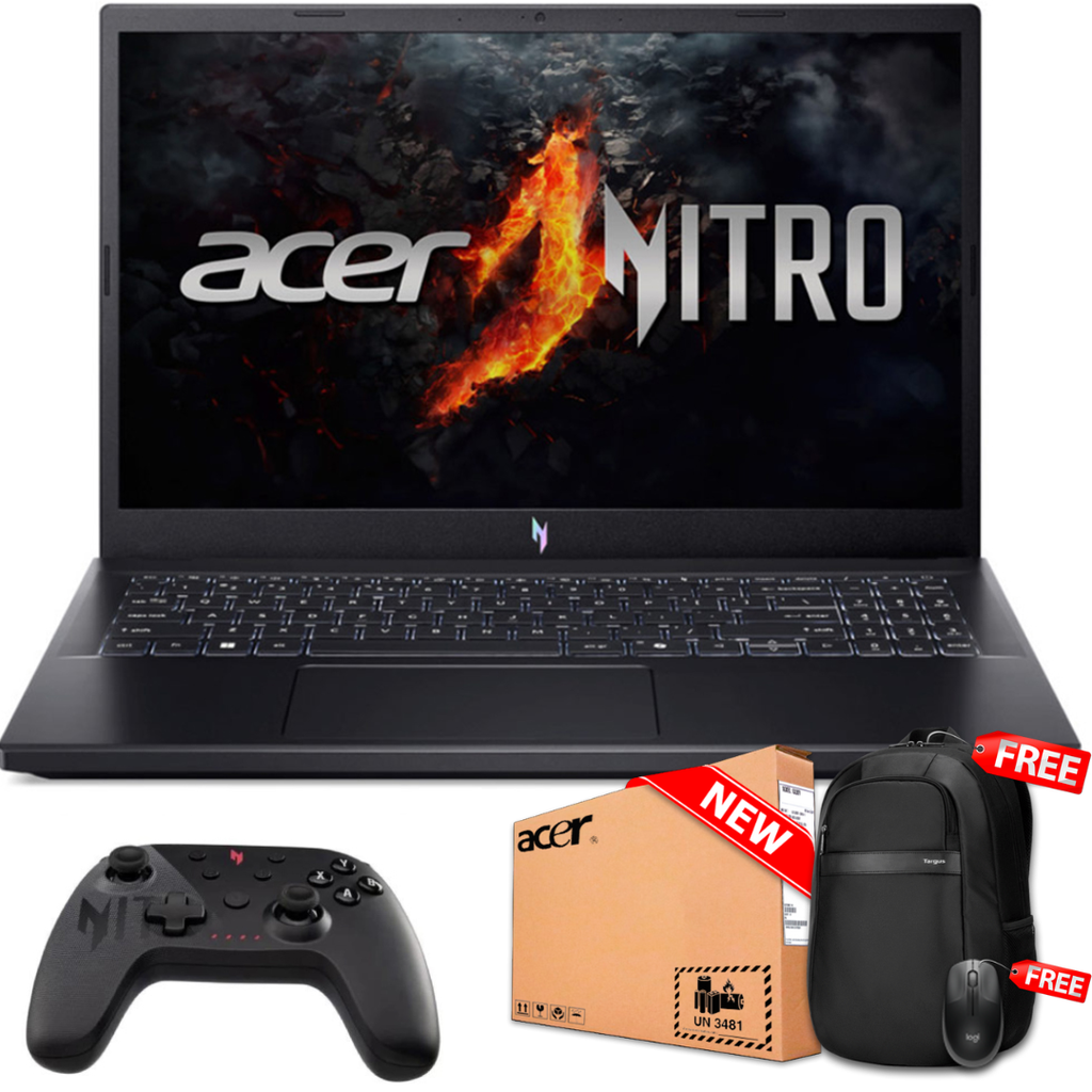 Acer Nitro V 15 ANV15-51-717H 15.6&quot; FHD 144Hz IPS Core™ i7-13620H 512GB SSD 16GB W11 NVIDIA® RTX4050 6GB BLACK Bcklt