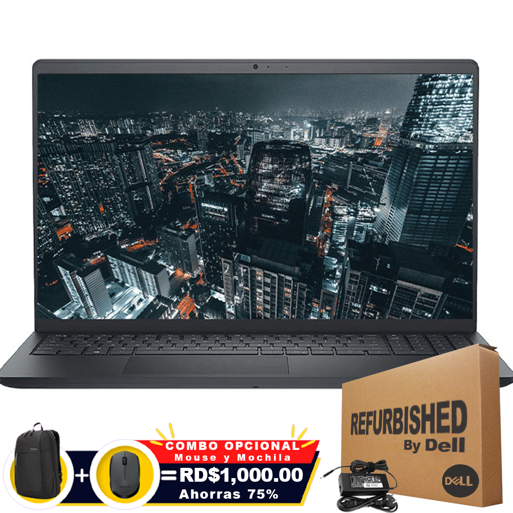 ❞𝐑𝐞𝐟𝐮𝐫𝐛𝐢𝐬𝐡𝐞𝐝❞ Dell Inspiron 3520 15.6&quot; FHD Touch Core™ i5-1235U 512GB SSD 8GB W11 CARBON BLACK