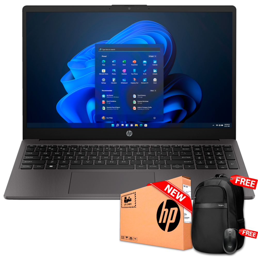 HP 250 G10 15.6&quot; FHD Core™ i5-1334U 256GB SSD 16GB W11 DARK ASH SILVER