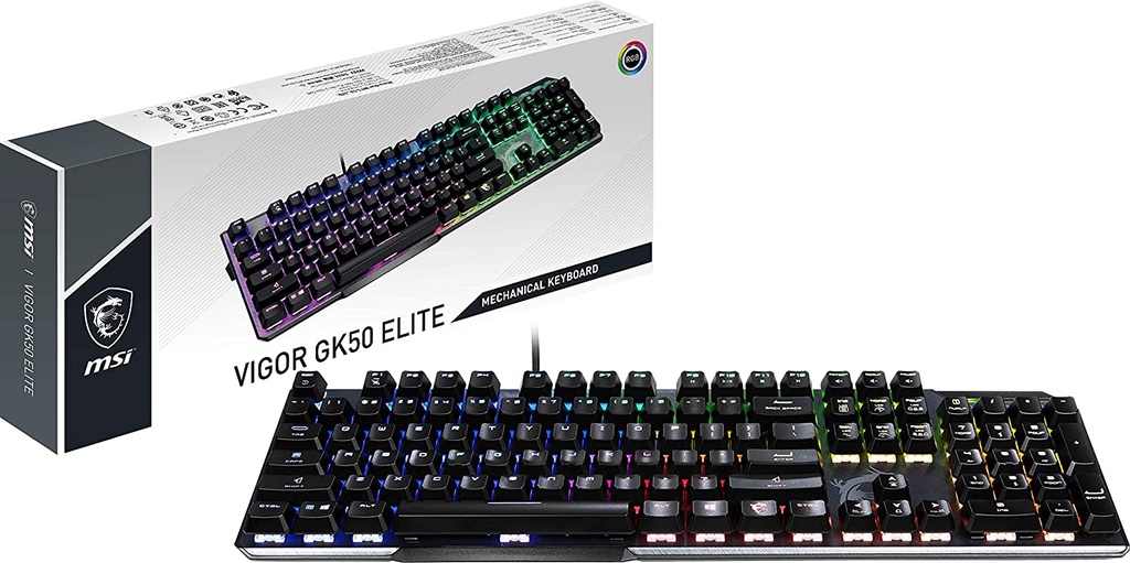 MSI Vigor GK50 Blue Gaming Mechanical Keyboard