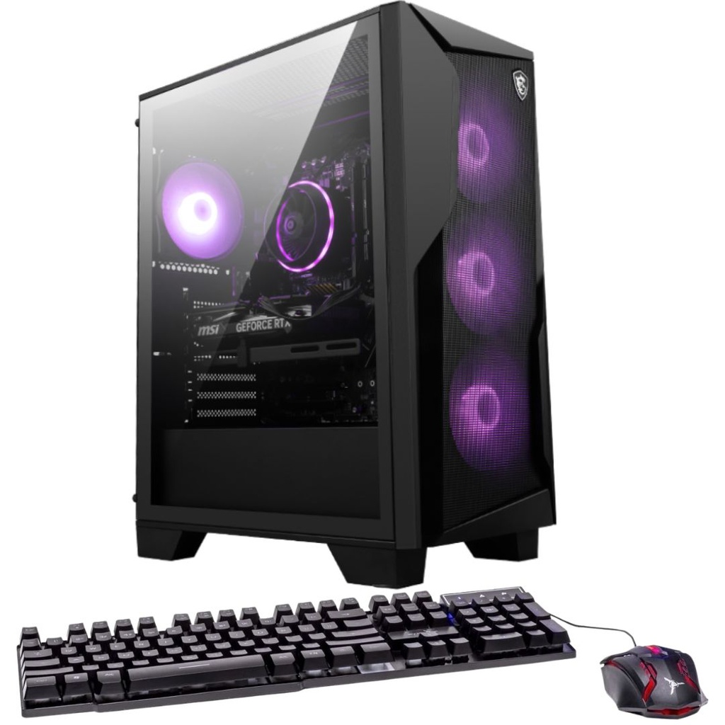 MSI Codex R2 A12TA-237US Core™ i5-12400F 500GB SSD 16GB W11 NVIDIA® RTX 3050 6GB BLACK