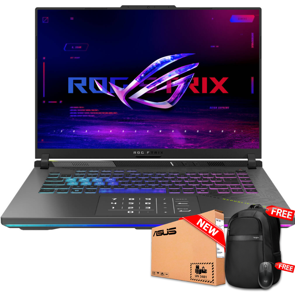 Asus ROG G614FM 16" FHD 165Hz Ryzen™ 9 9955HX 1TB SSD 16GB RTX 5060 W11 Gray