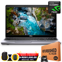 ❞𝐑𝐞𝐟𝐮𝐫𝐛𝐢𝐬𝐡𝐞𝐝❞ Dell Precision 3551 15.6" FHD Core™ i7-10850H 512GB SSD 32GB W10 Pro NVIDIA® Quadro P620 4GB Bcklt SILVER "𝐍𝐎 𝐖𝐄𝐁𝐂𝐀𝐌"