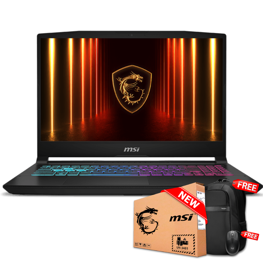 MSI KATANA 15 B14WEK-001US 15.6" FHD 144Hz IPS Core™ i7-14650HX 512GB SSD 16GB W11 RTX 5050 8GB BLACK RGB Bcklt