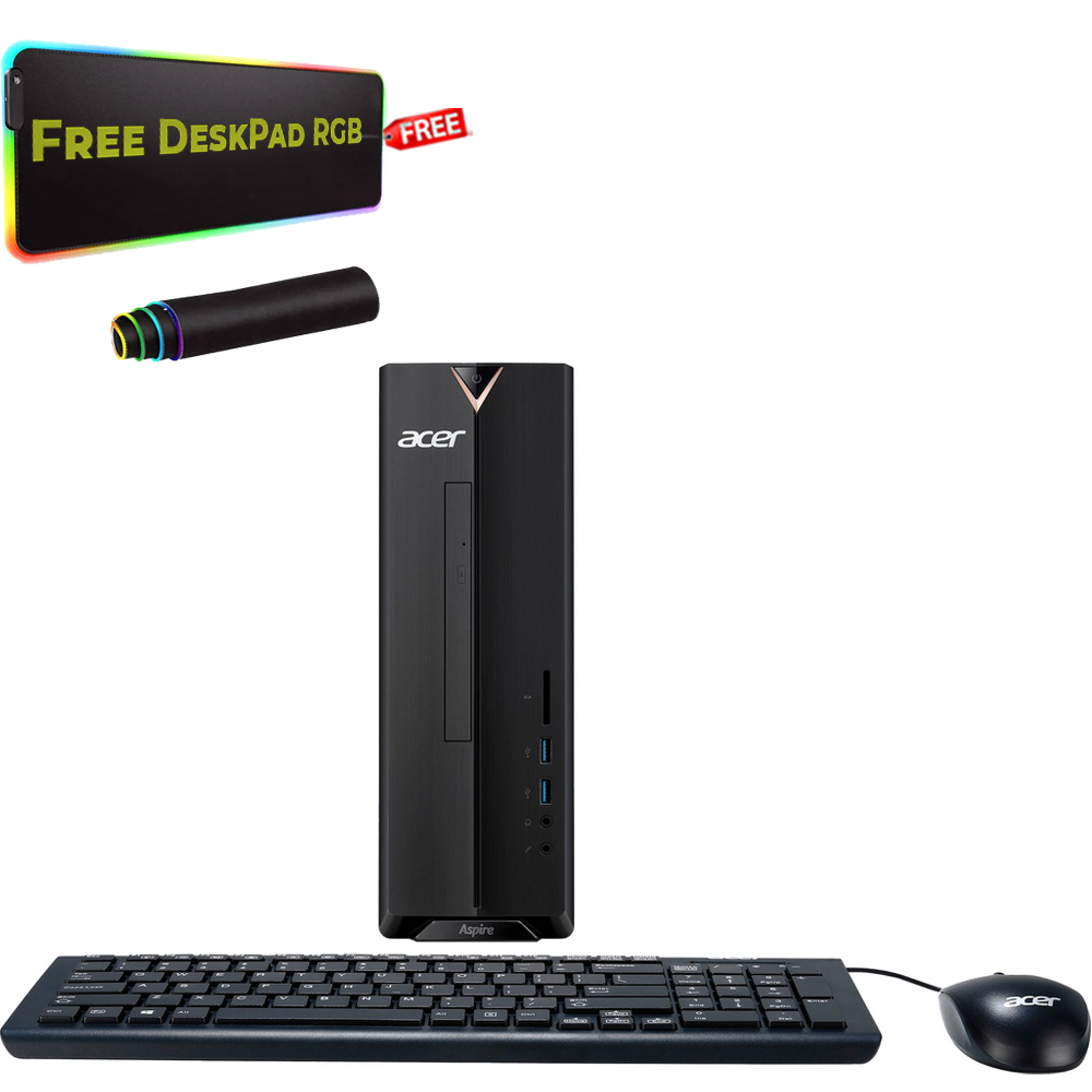 Acer Aspire XC-1660G-UW92 SFF Core i3-10105 256GB SSD 8GB W10 Black