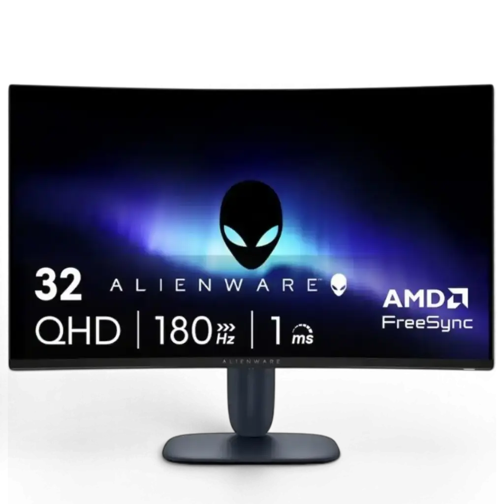 Alienware AW3225DM 32" VA LED Curved QHD 180Hz 1ms FreeSync Gaming Monitor Interstellar Indigo