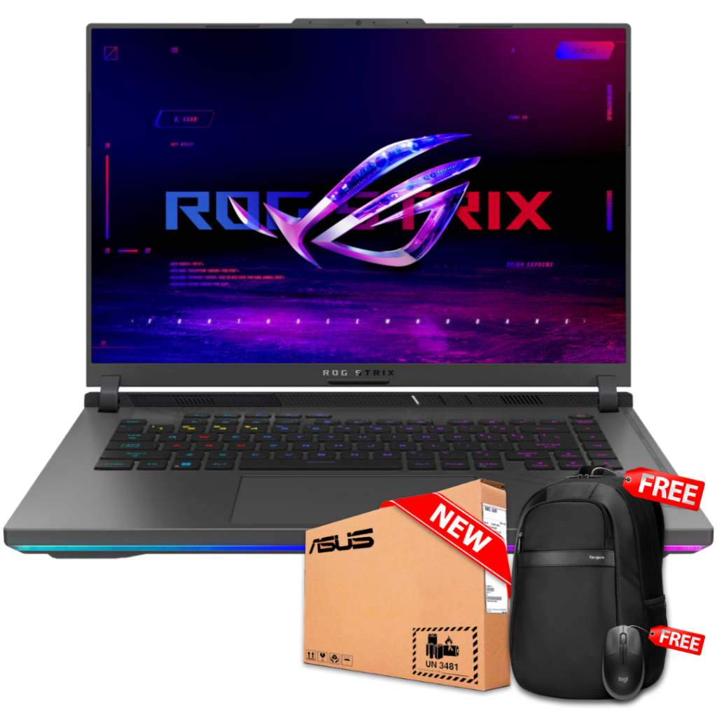 ASUS G614JI-SS74 ROG Strix 16" WUXGA FHD 165Hz Core™ i7-13650HX 512GB SSD 16GB RTX 4070 W11 Gray