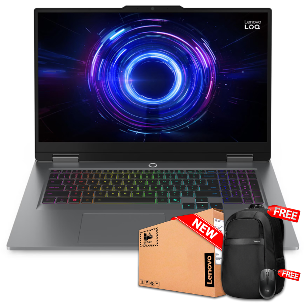 Lenovo LOQ 17IRX10 17.3" FHD 165Hz Core™ i7-13650HX 512GB SSD 16GB W11 NVIDIA® RTX 5060 8GB LUNA GREY