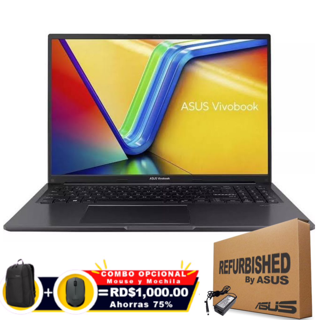 Asus Vivobook F1605VA-WS74 16" FHD Core™ i7-1355 512GB SSD 16GB W11 INDIE BLACK Bcklt