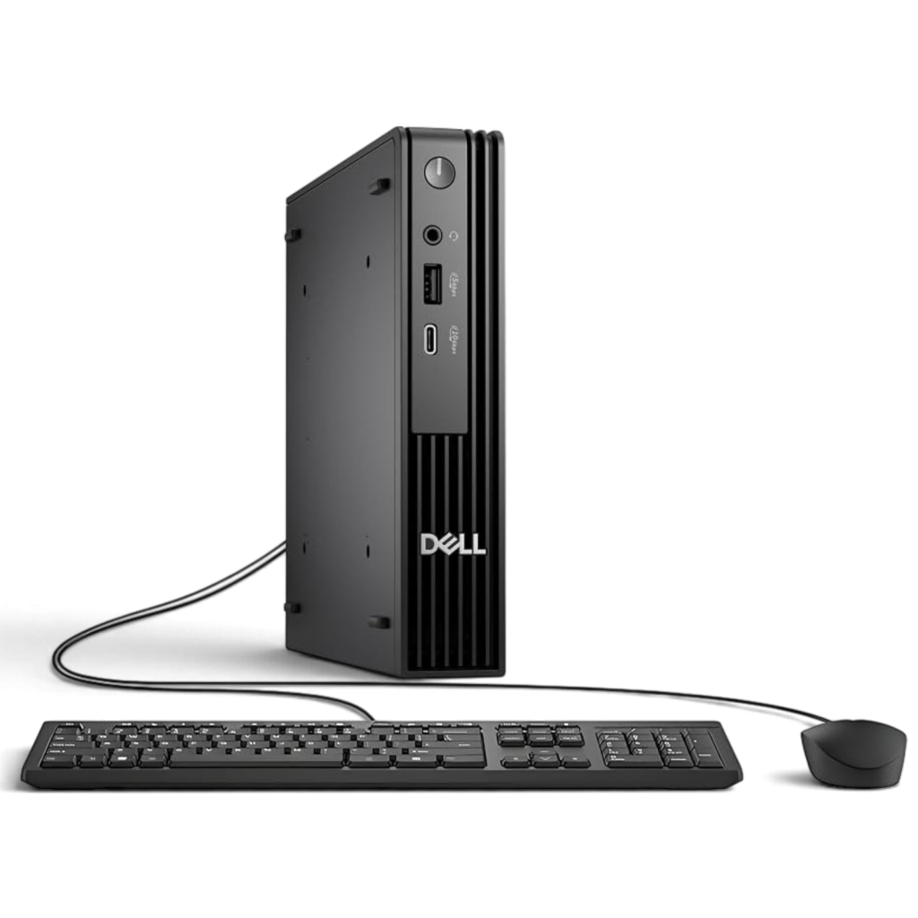 Dell Pro QCM1250 MICRO Core™ Ultra 5 235T 512GB SSD 8GB W11 PRO Keyboard Mouse BLACK