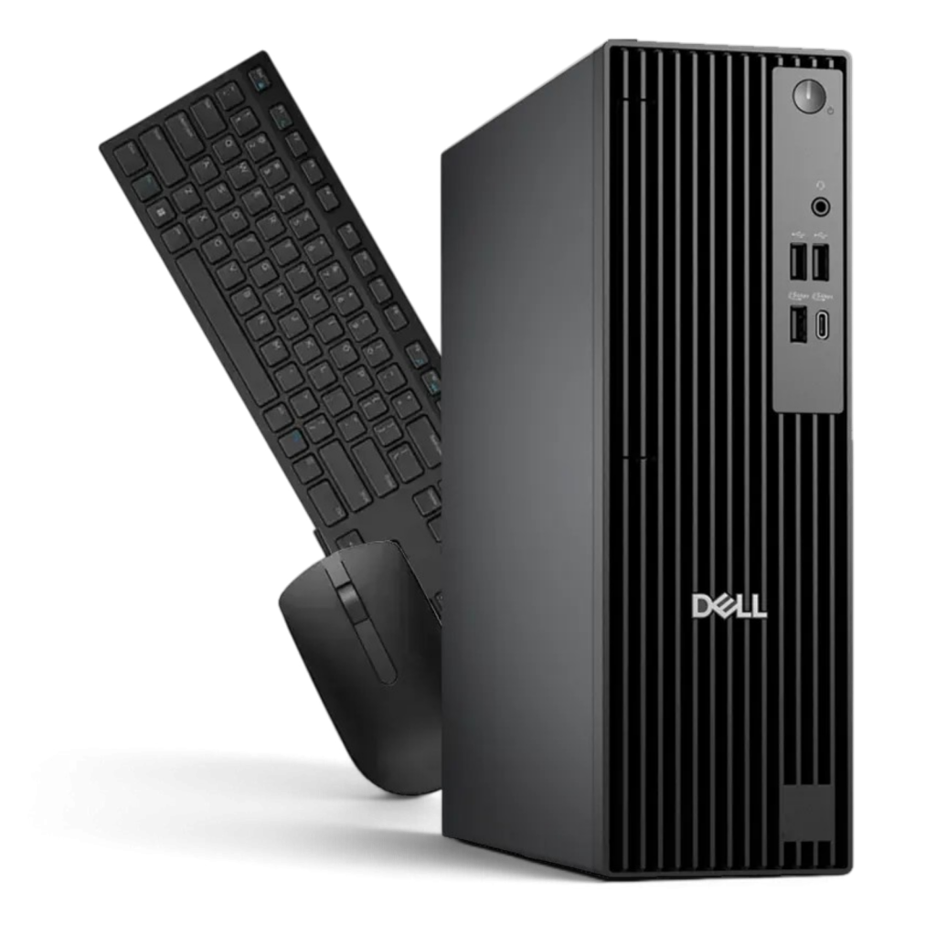Dell Pro Slim QCS1250 SFF Core™ Ultra 5 235 256GB SSD 8GB WIN11 Pro Keyboard Mouse BLACK