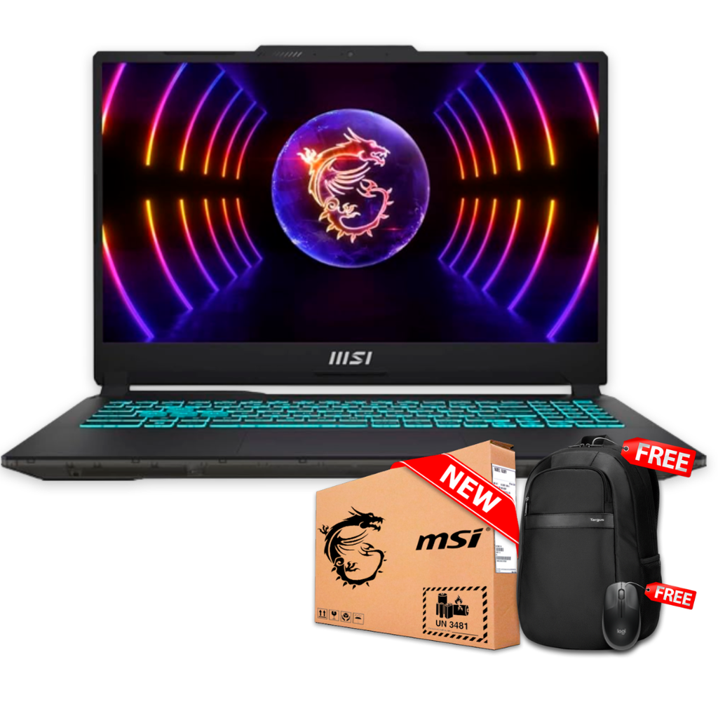 MSI CYBORG 15 A13VFK 15.6" FHD 144Hz Core™ i7-13620H 512GB SSD 16GB W11 NVIDIA® RTX 4060 8GB TRANSLUCENT BLACK Bcklt