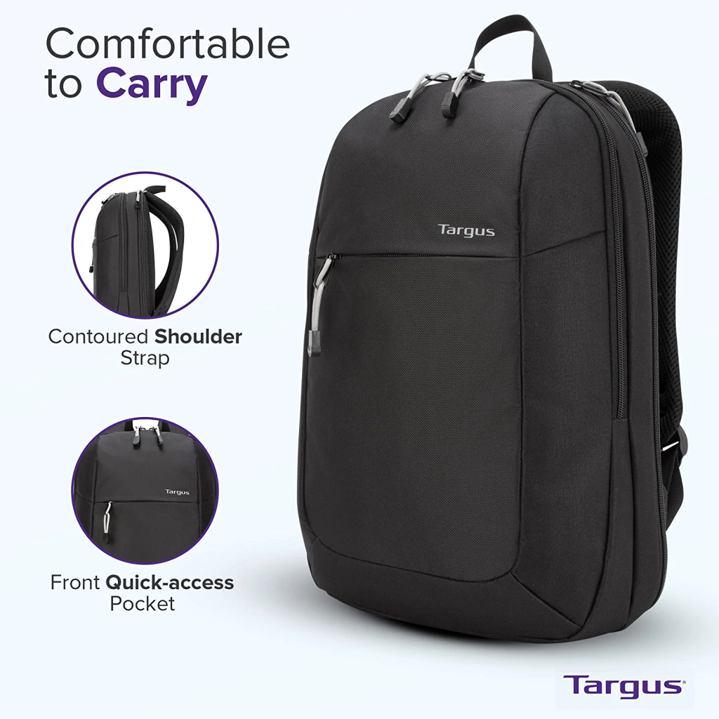 Mochila Targus 15.6" INTELLECT ESSENTIALS Negra