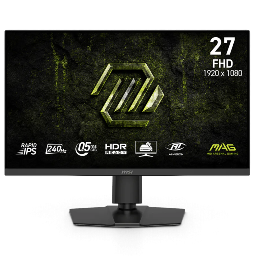 MSI MAG 272PF X24 Monitor 27" FHD 240HZ Rapid IPS 0.5ms
