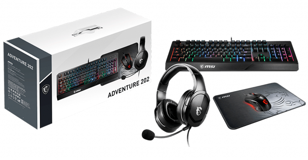 MSI Adventure 202 gaming combo