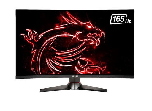[MSIOPTIXG27C5] MSI OPTIX G27C5 Monitor Curved 27” FHD 165Hz Display Port 2 X HDMI