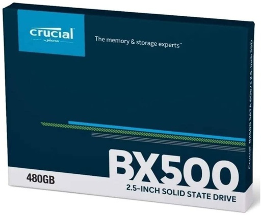 [50868478C] Crucial BX500 480GB SSD 2.5&quot; SATA3 Solid State Drive